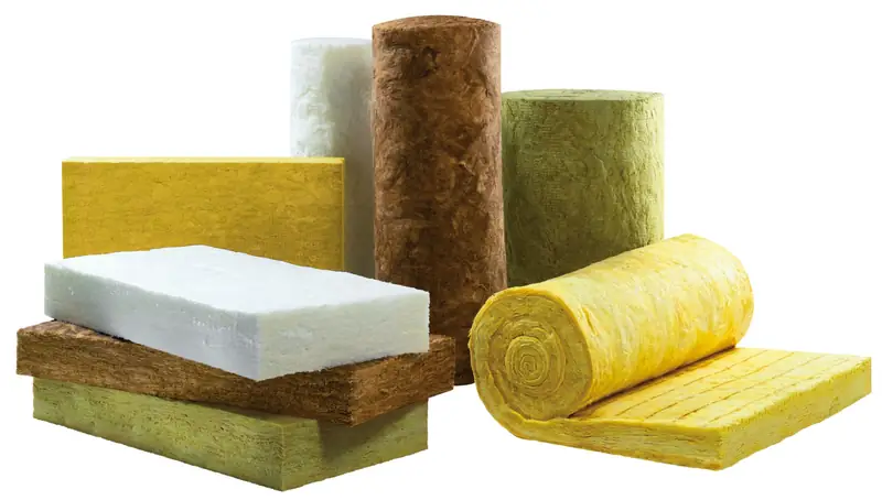 Rouleaux et panneaux de laine minérale